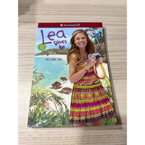 American Girl Other - American Girl Lea Dives In Book 1 Girl of the Year 2016 New Retired